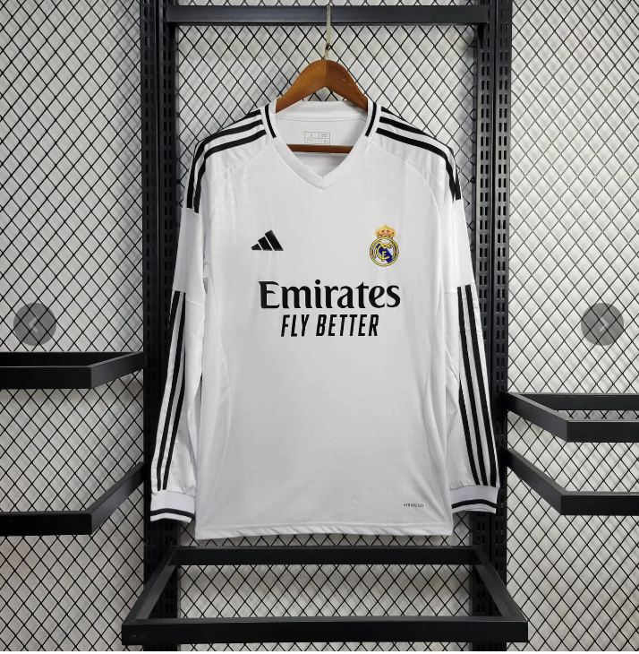 Real Madrid Home 24/25 - Long Sleeve
