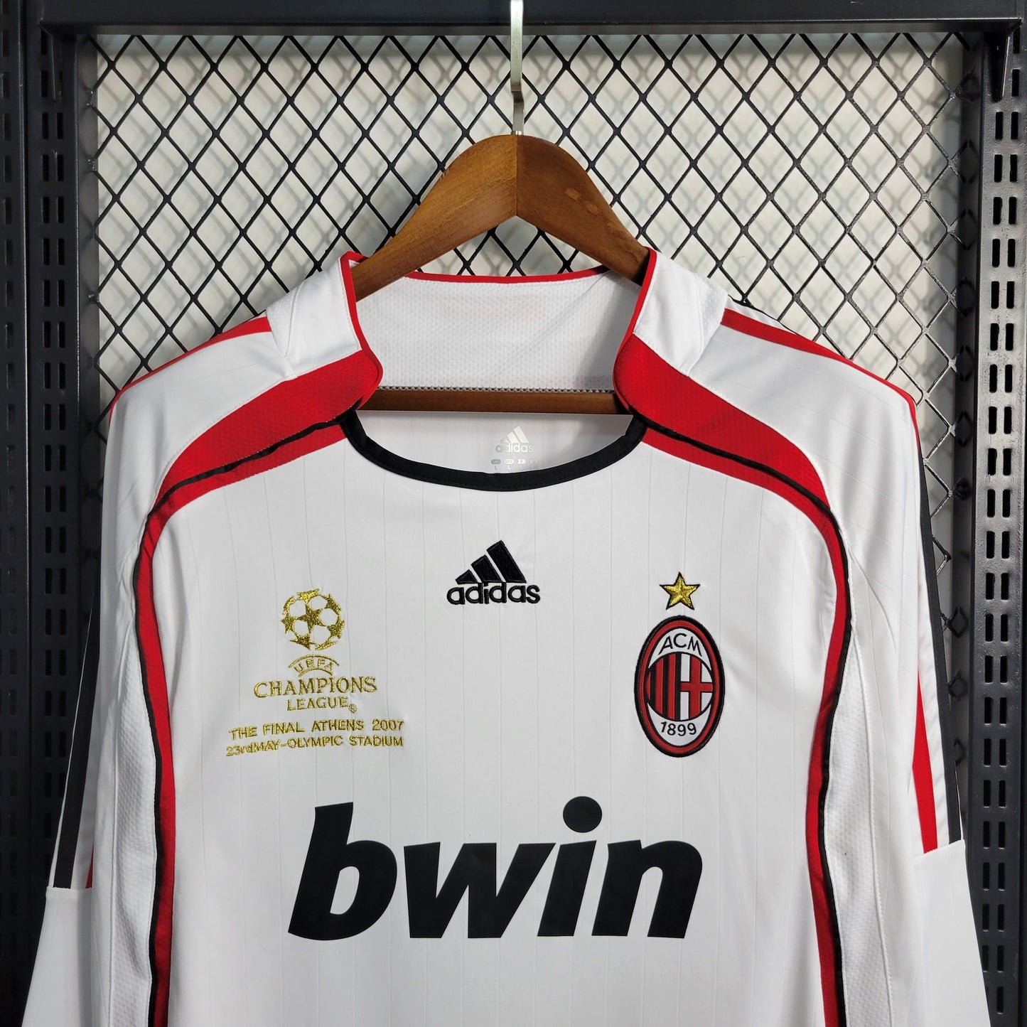 AC Milan Away 06/07 - Champions League Final - Long Sleeve