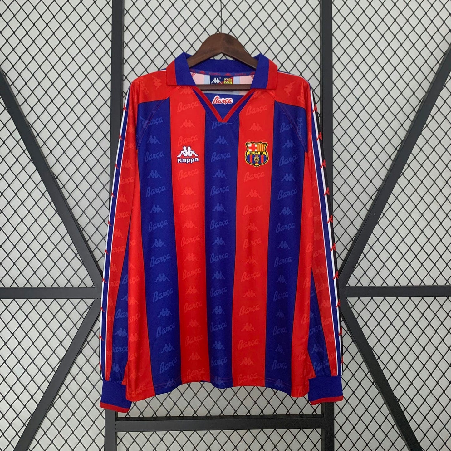 Barcelona Home 96/97 - Long Sleeve