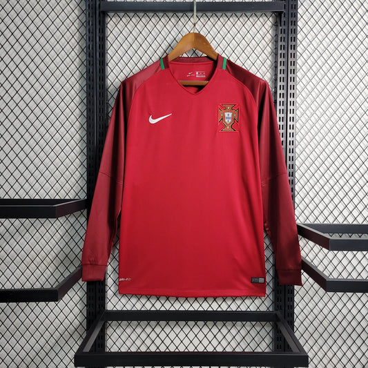 Portugal Home 16/17 - Long Sleeve