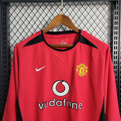 Manchester United Home 03/04 - Long Sleeve